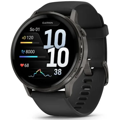 Garmin Venu 4 45 mm Slate / Black Band