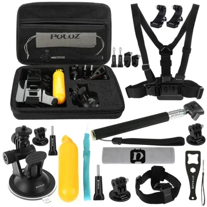 PULUZ 20 in 1 Accessories Combo for GoPro, Insta360, DJI and Other - Kit 1