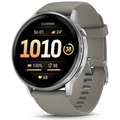 Garmin Venu 4 45 mm Silver / Gray Band