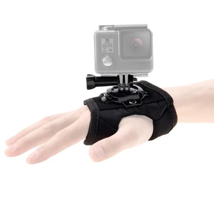 PULUZ 360° drehbare Handflächenhalterung für GoPro, Insta360, DJI und andere