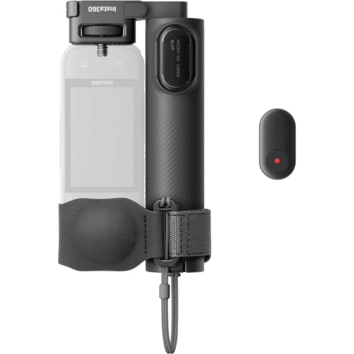 Insta360 Foldable Selfie Stick Remote Kit Black · záber 1