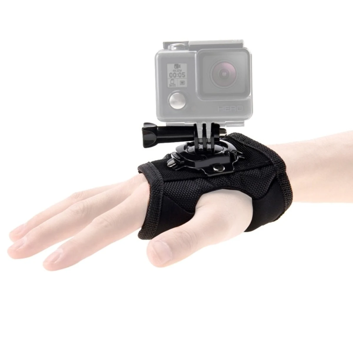 PULUZ 360° drehbare Handflächenhalterung für GoPro, Insta360, DJI und andere · záber 1