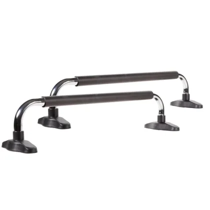 Успоредки за тренировки PUSH Parallette Bars Black - GymBeam