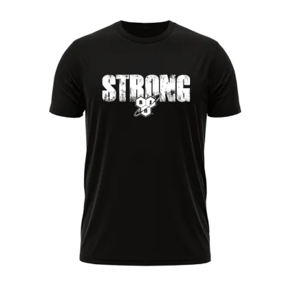Strong T-shirt Black - BSN