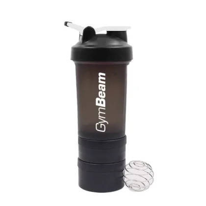 Многокомпонентен шейкър Sway Black 600 мл - GymBeam