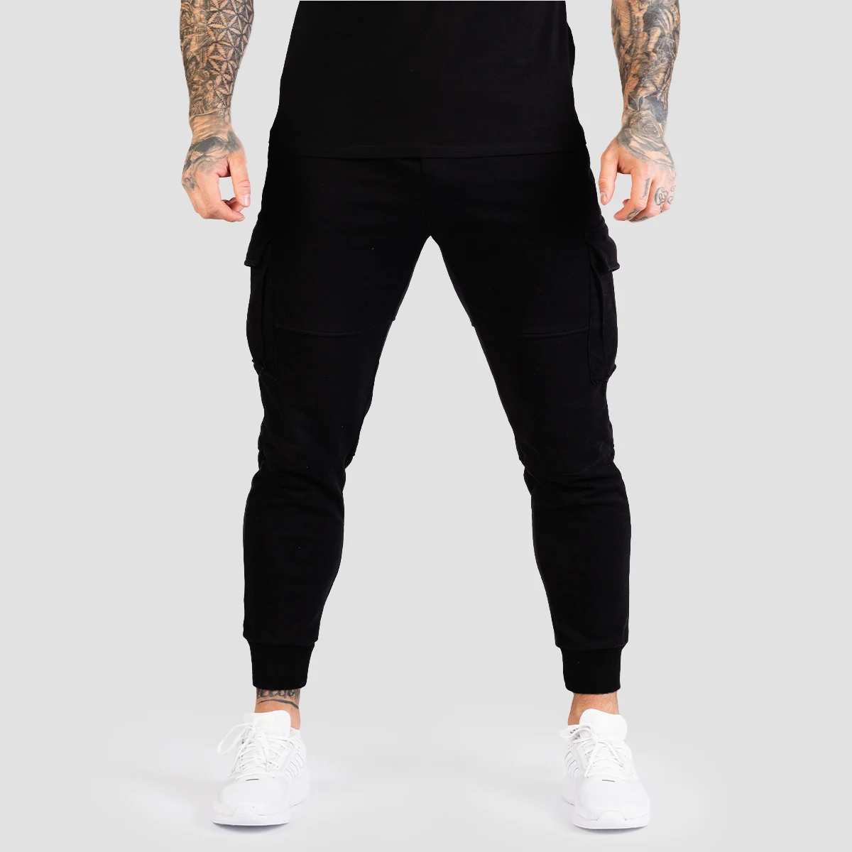 Мъжко спортно долнище TRN Grey - GymBeam · záber 5