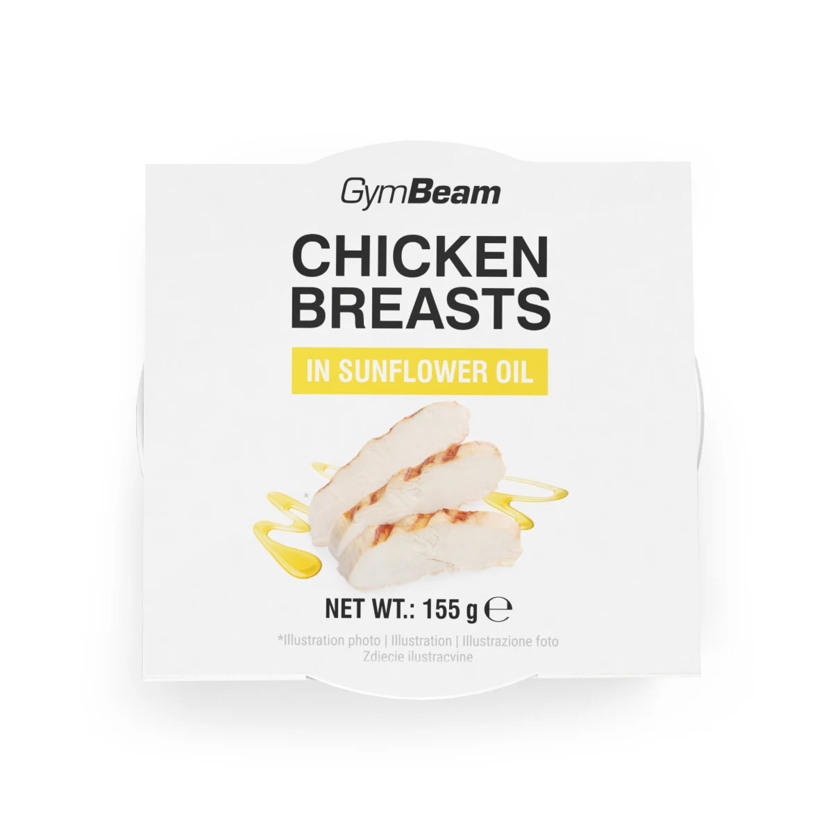 Пилешки гърди в слънчогледово олио - GymBeam - Възрастова група: Възрастни | Тегло: 0,155 g | Опаковка: 12 · záber 2