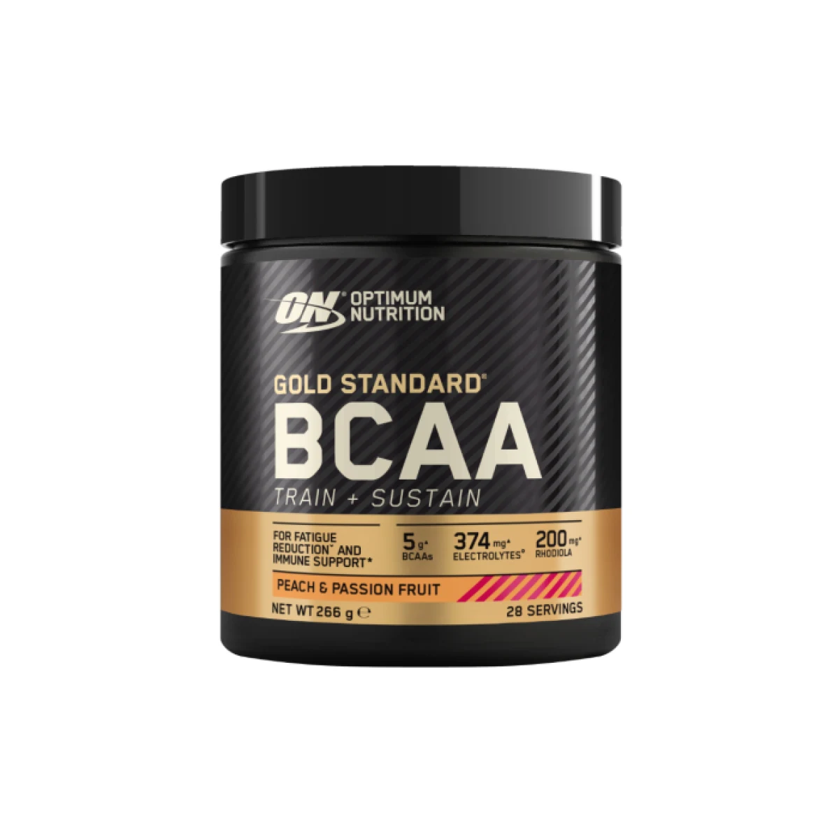 Gold Standard BCAA Train Sustain - Optimum Nutrition - Вкус: Праскова с маракуя | Vek: Възрастни | Тегло: 0,266 g | Опаковка: 6 · záber 1