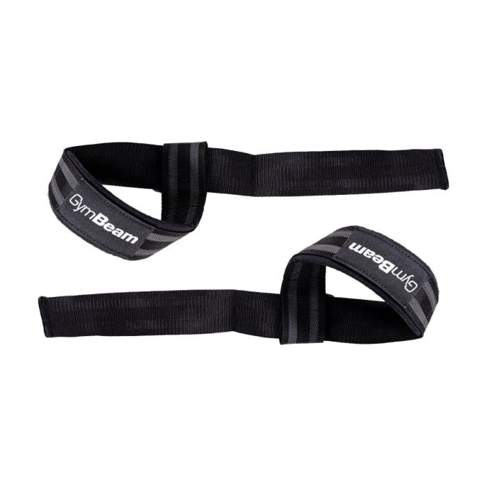 Фитили за фитнес Lifting Straps Black & Grey - GymBeam · záber 1