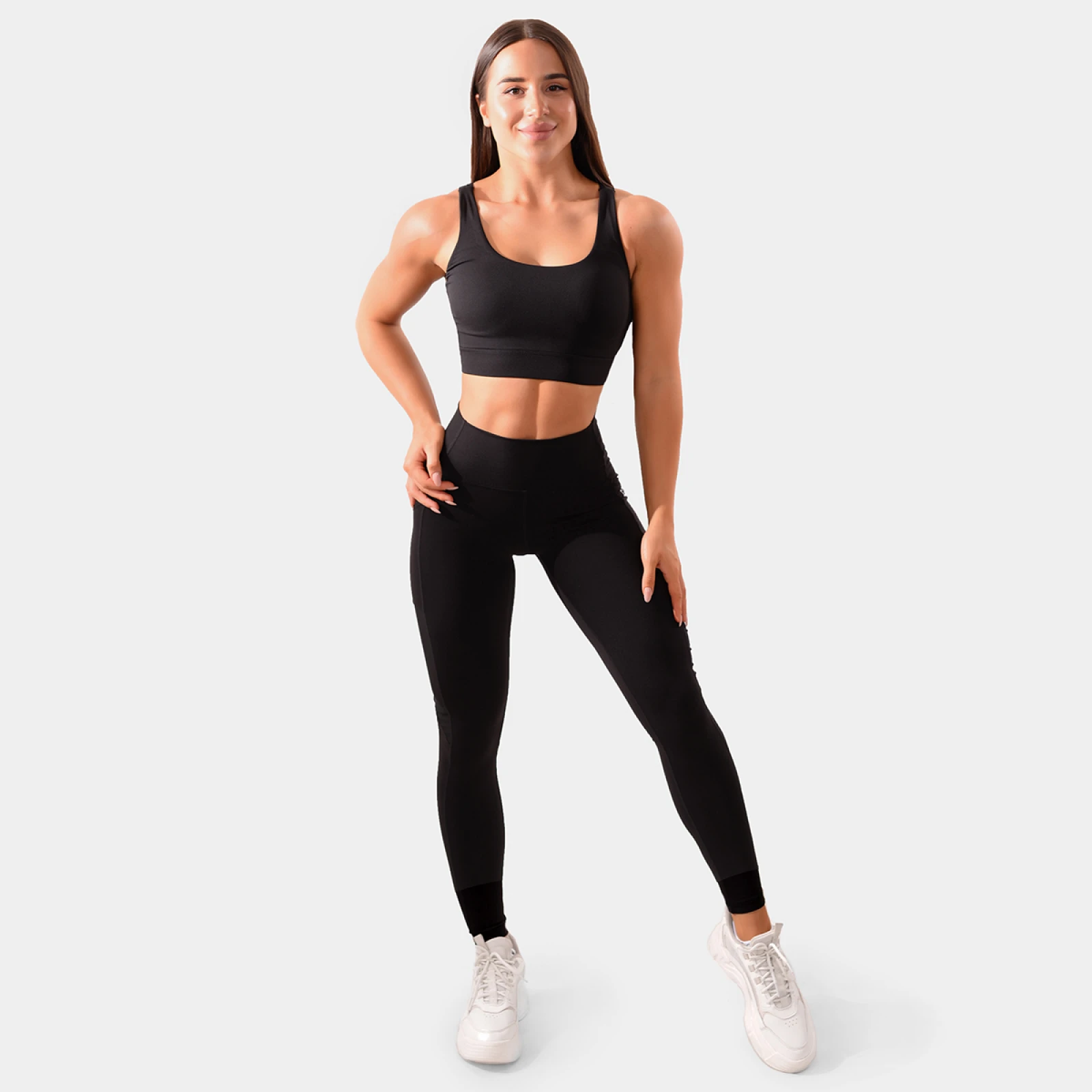 Дамски клин Mesh Panel Pink - GymBeam - Размер: S | Възрастова група: Възрастни · záber 4