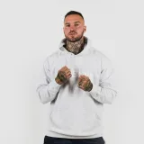 Суичър PRO Hoodie White - GymBeam - Размер: M | Vek: Възрастни | Тегло: 0,53 g | Опаковка: 24 · záber 7