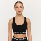 Спортен сутиен Simple Black - GymBeam - Възрастова група: Възрастни | Тегло: 0,06 g | Опаковка: 100 · záber 1