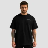 Тениска Oversized Limitless Black - GymBeam · záber 1