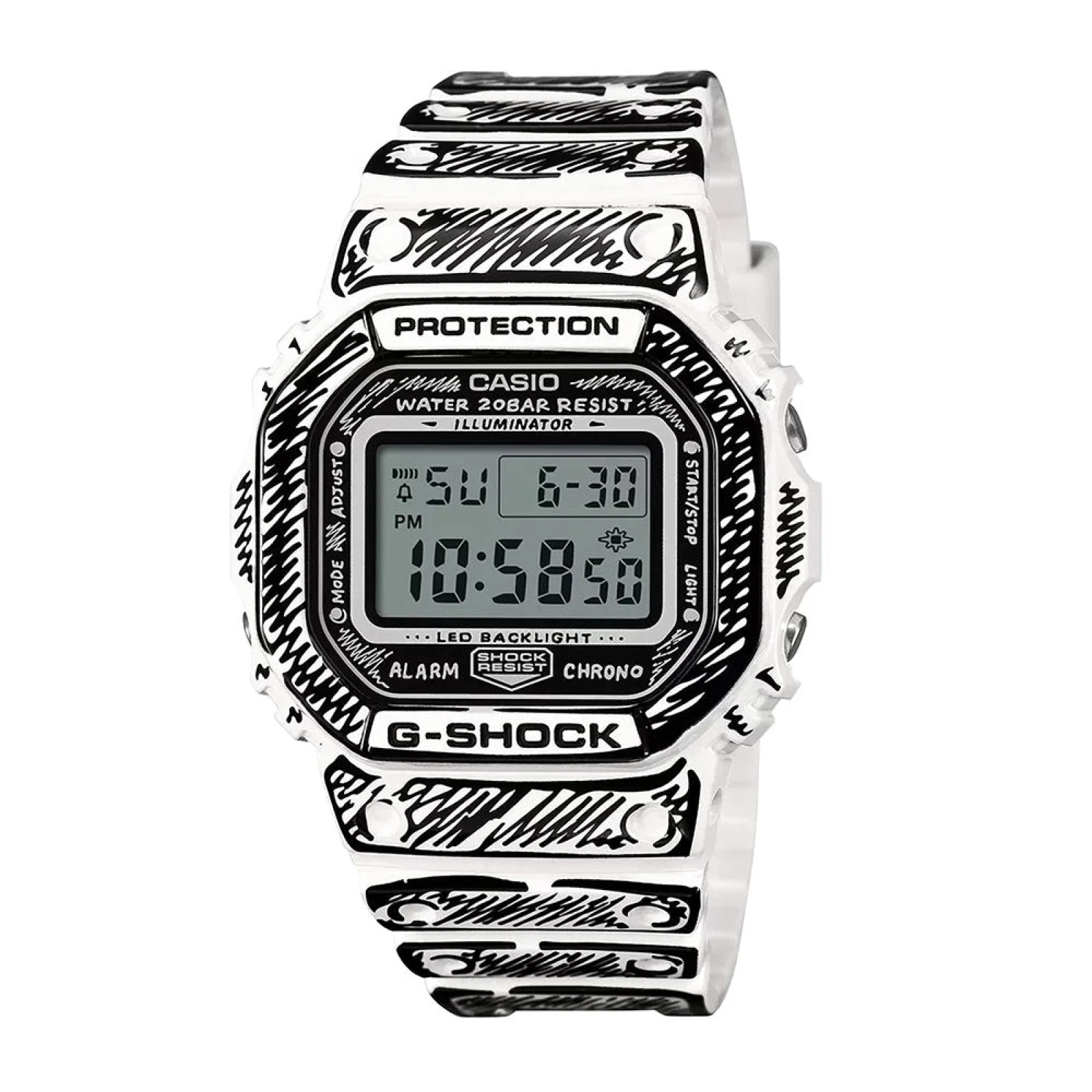 G-Shock x Joshua Vides Collaboration DW-5600JV-7ER · záber 1