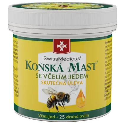 SwissMedicus Koňská Mast se včelím jedem 150 ml