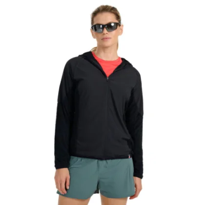 Dámská běžecká bunda 4F SWEATSHIRT FNK F584-WAW25TFSWF584-20S-DEEP BLACK