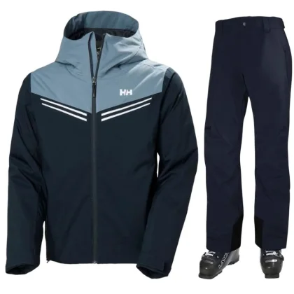 Helly Hansen Alpine/Legendary lyžařská sada, pánské, námořní modrá/tmavě modrá
