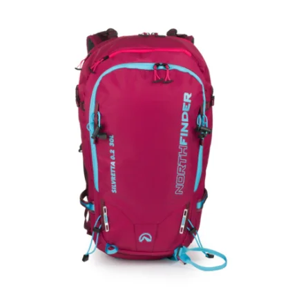 Skialp batoh NORTHFINDER SILVRETTA2-378-wine