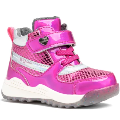 Dívčí kotníkové zimní boty WOJTYLKO Slapton pink