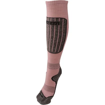 Accezzi Merino 20, lyžařské ponožky, dámské, růžové