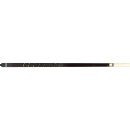 Kulečníkové tágo Buffalo Hardwood Black dvoudílné