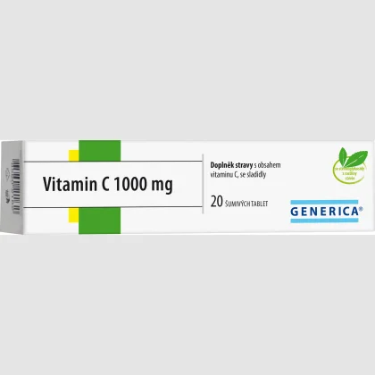 Generica Vitamin C 1000 mg 20 tablet