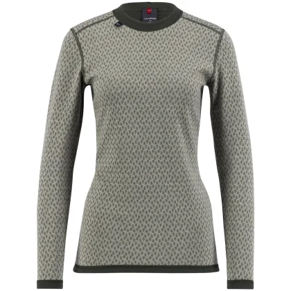 Ulvang Comfort 200 Round Neck, lyžařská spodní košile, dámská, světle šedá