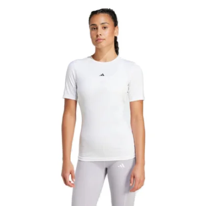 Dámské tréninkové tričko s krátkým rukávem ADIDAS TF TRAIN T WHITE