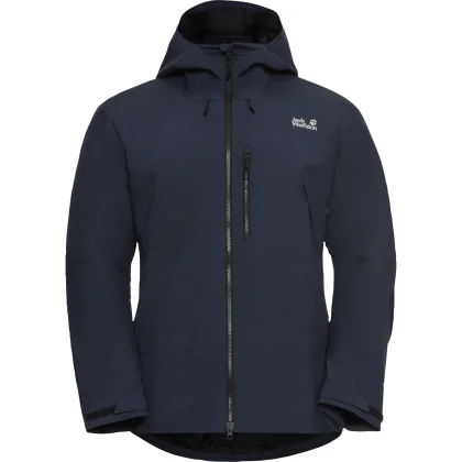 Jack Wolfskin Flowline Pro 2L Ins, lyžařská bunda, pánská, tmavě modrá