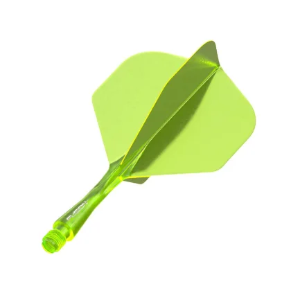 Winmau Fusion žluté, standardní letky a krátké násadky