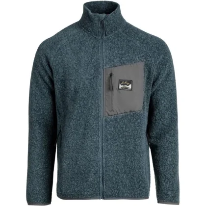Lundhags Flok Wool Ms Pile, střední vrstva, pánské, zelená