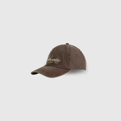Dámská kšiltovka strapback - hnědá