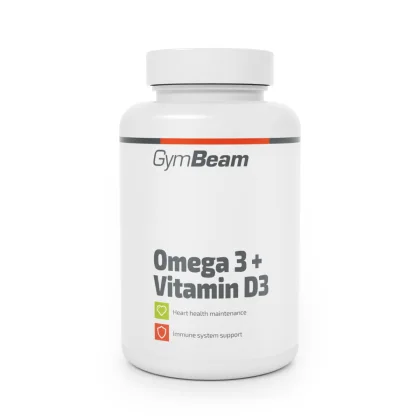 GymBeam Omega 3 + Vitamin D3