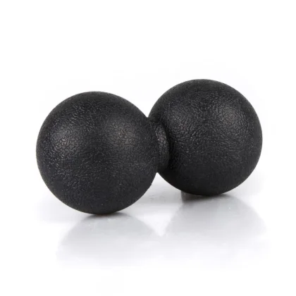 Masážní TPE dvojmíček Sportago 12x6 cm - růžová
