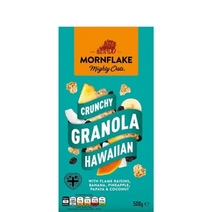Mornflake Křupavá Granola Hawaiian 500 g