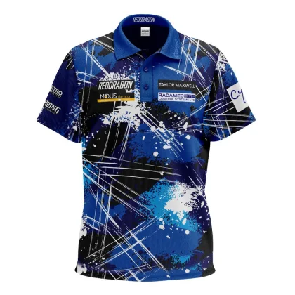 Turnajový dres Red Dragon Luke Humphries World Champion Tour Polo,