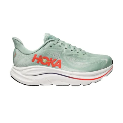 Pánská běžecká obuv HOKA Clifton 10 M sage neon flame