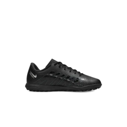 Chlapecké fotbalové kopačky turfy NIKE Mercurial Vapor 15 Jr TF black dark smoke grey summit white