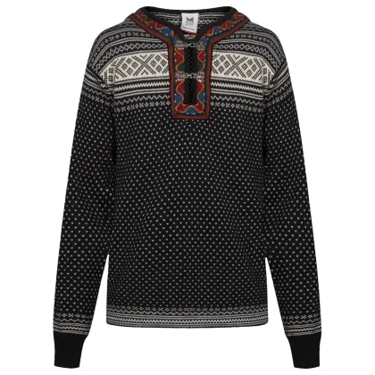 Dale of Norway Setesdal Uni Sweater, fleecová mikina, pánská, černá