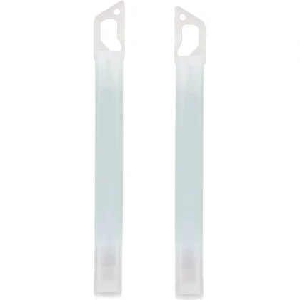 LifeSystems 8H Glow Sticks, Svítící tyčinky, Bílá (2-Pack)