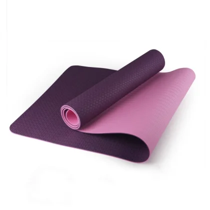 Podložka na cvičení Sportago TPE Yoga dvouvrstvá 183x61x0,6 cm - zelená