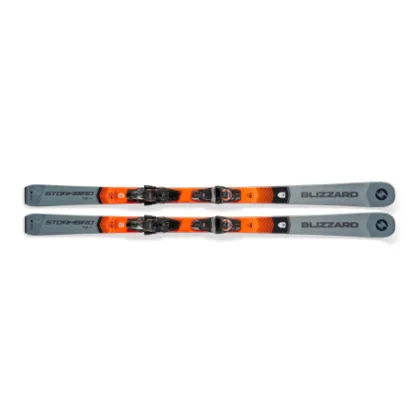 Sjezdové lyže - on piste s vázáním BLIZZARD Stormbird 72 TI + TP 11 Light DEMO, grey orange
