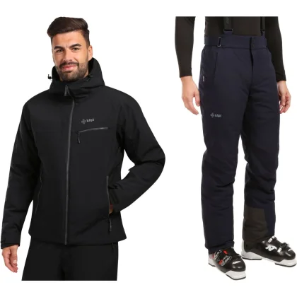 Kilpi Flip Lyžařský set, pánský, černá