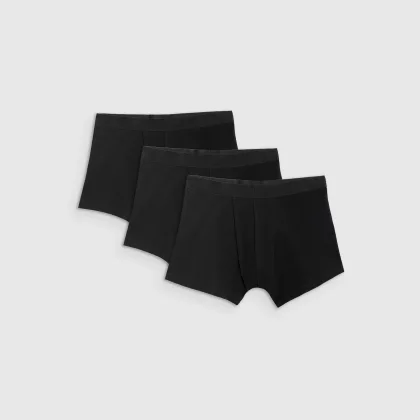 4F Pánské boxerky (3-pack) - černé XXL