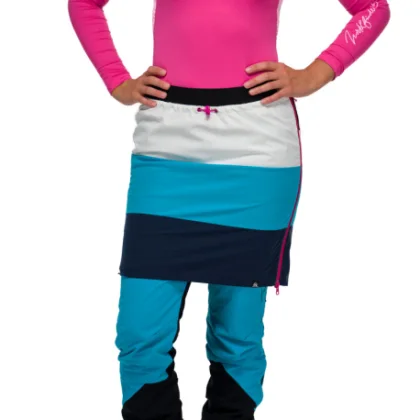 Dámská sukně na skialp NORTHFINDER Polartec Alpha direct JARABA-skybluerose