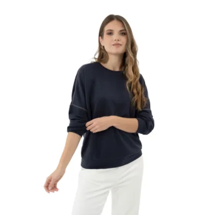 Dámská mikina VOLCANO B-KIM-DENIM