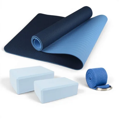 Sportago Yoga Start – kompletní sada na jógu - zelená