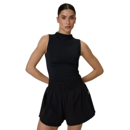Dámské tréninkové tričko bez rukávů 4F SLEEVELESS FNK F0749-20S-DEEP BLACK