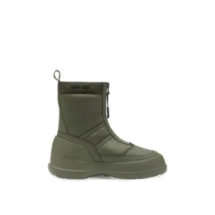 Vysoké zimní boty MOON BOOT MB LUNA ZIP BOOT -M006 KHAKI