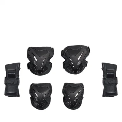 Juniorské chrániče na brusle FILA SKATES FILA JR BOY FP GEARS BLK RED